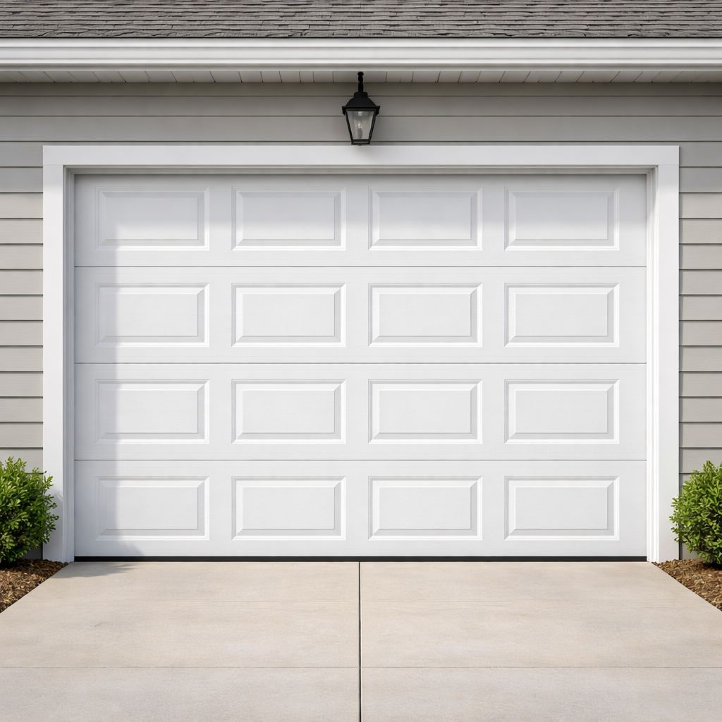 New garage door installation